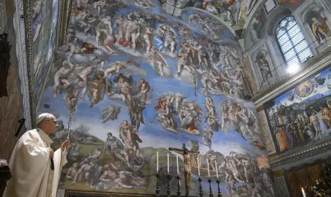 Сикстинската капела стана сцена на частен концерт, възпяващ ангелите в Библията (ВИДЕО)