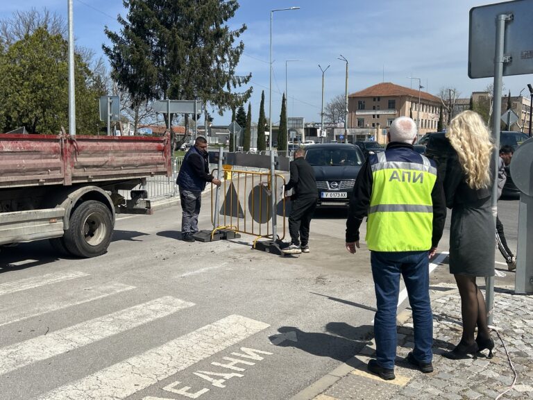 Булевард „Европа“ в Ямбол от днес е отворен за движение на автомобили