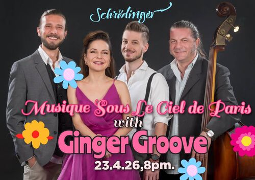Френски шик и джаз ритми в сърцето на града: Вечер с Ginger Groove